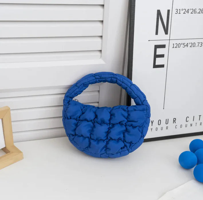 Nylon Puff Handbag