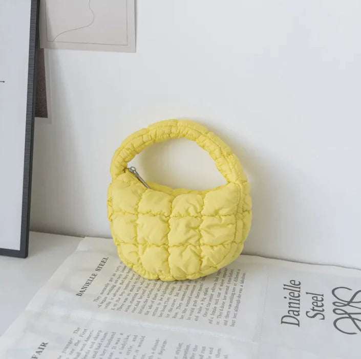 Nylon Puff Handbag